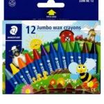 Noris Club Jumbo Wax Crayon 12col