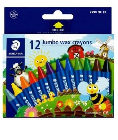 Noris Club Jumbo Wax Crayon 12col
