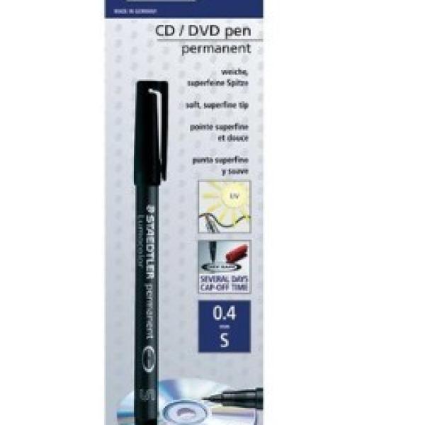 CD/DVD Lumocolor Pen Black