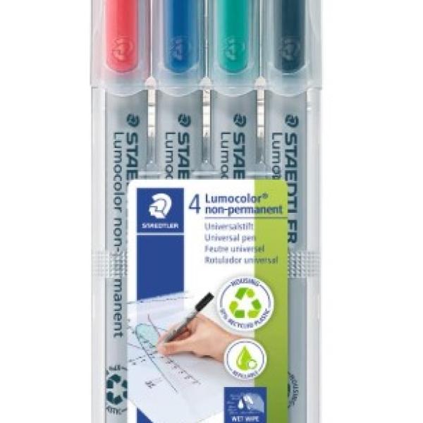 Lumocolor OHP non-perm pk=4col