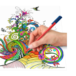 Triplus Clr Fibr-Tip Pen Bx12p