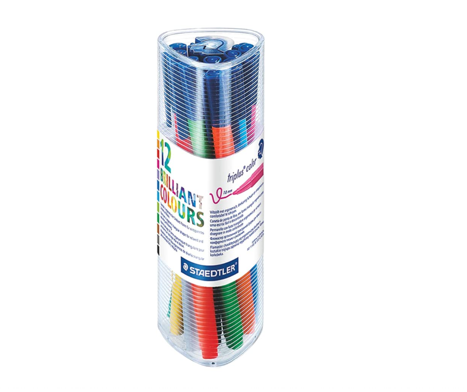 Triplus Clr Fibr-Tip Pen Bx12p