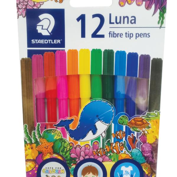 Luna Fibre-Tipped Pen 12col