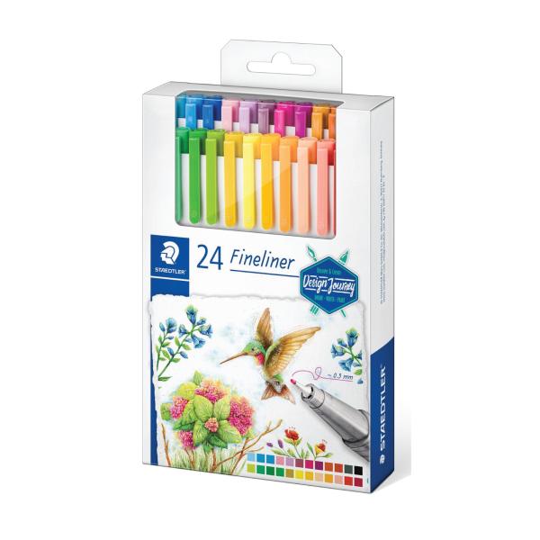 Design Journey Triplus Fineliner 24Col.