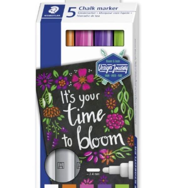 Lumocolor Chalk Marker 5Col.