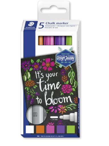 Lumocolor Chalk Marker 5Col.