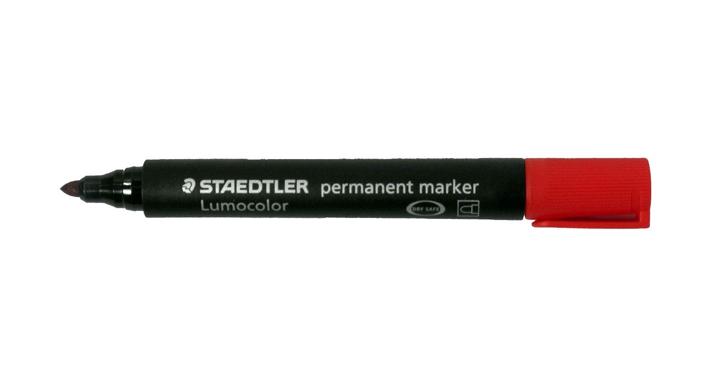 2 Permanent Mrkr Red 352-2
