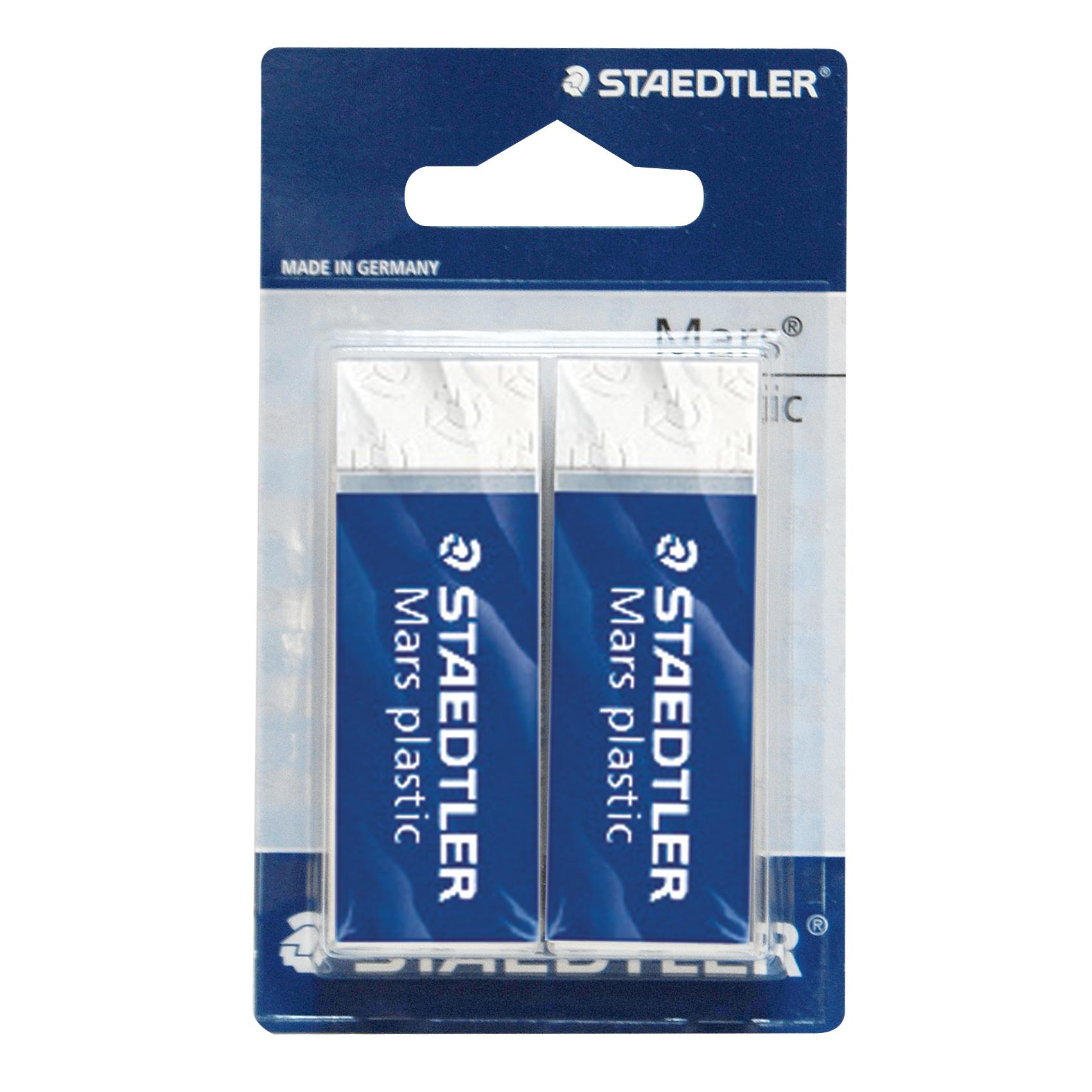Mars Plastic Eraser Bls=2pcs