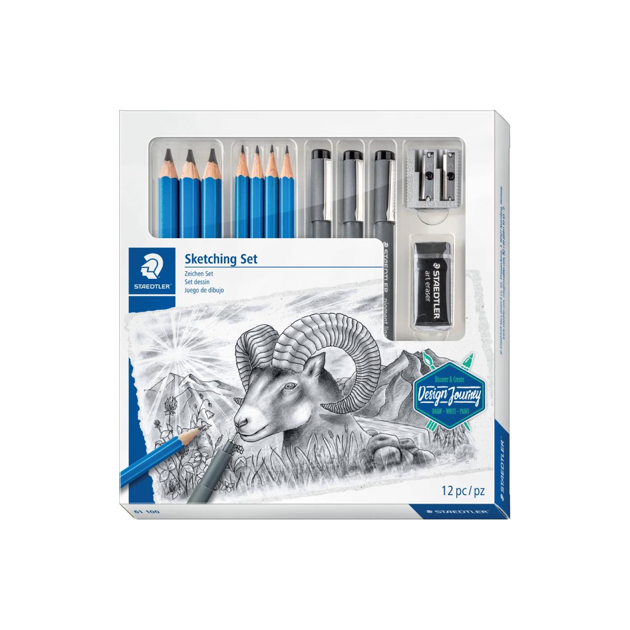 Design Journey Mixed Sketching set