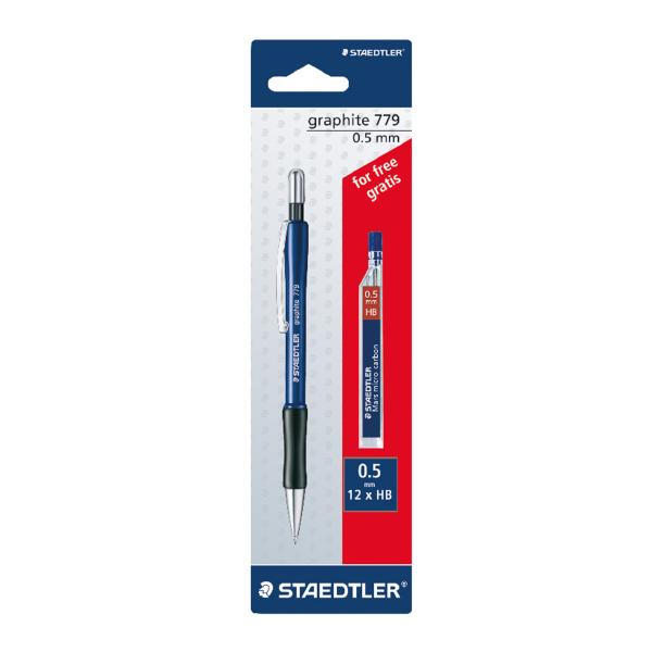 Graphite .5mech.pen 1pc+lead FREE bls