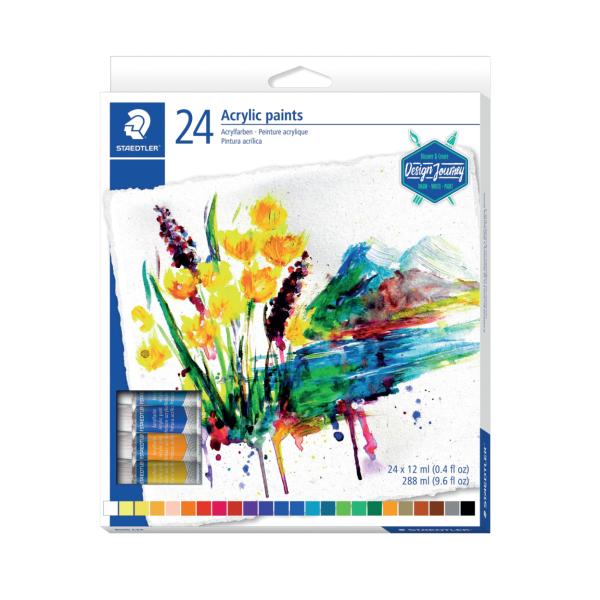 Acrylic Paint tubes ST=24col