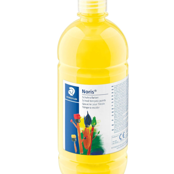 Noris School Paint Yellow 750ml