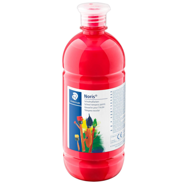 Noris School Paint Red 750ml