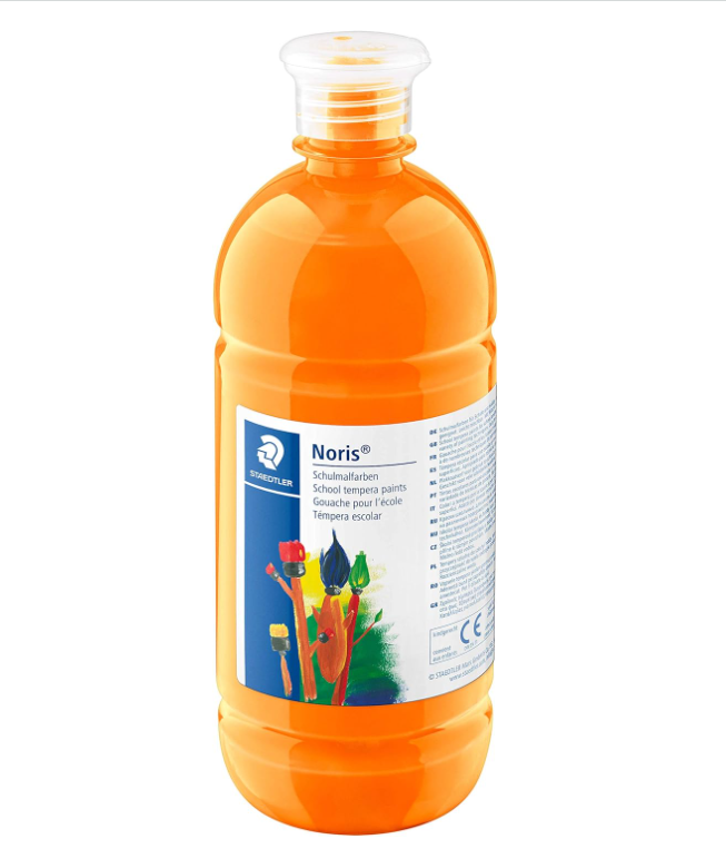 Noris School Paint Orange 750ml