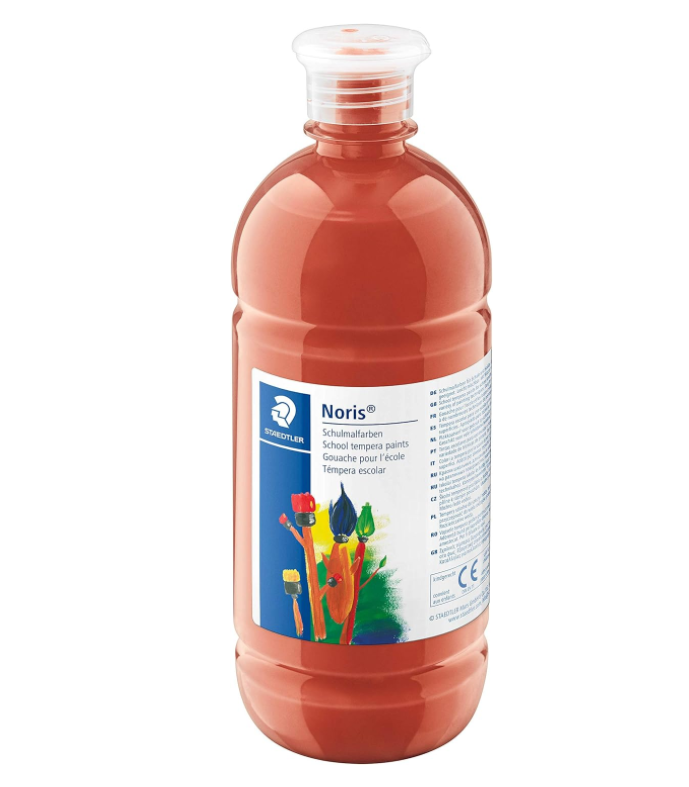 Noris School Paint Brown 750ml