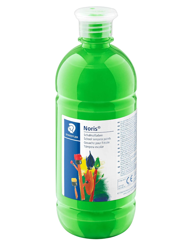 Noris School Paint Light Green 750ml