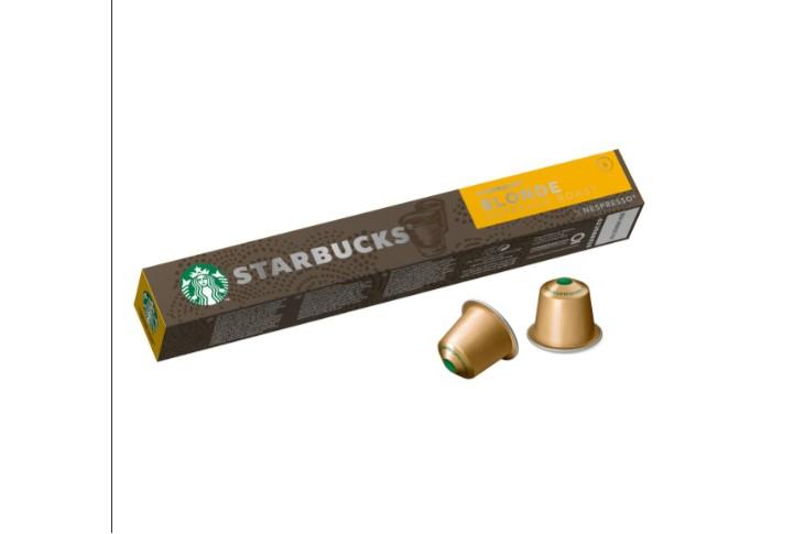 Starbucks Blonde Espresso Roast by Nespresso Blonde Roast Coffee Capsules 10pcs