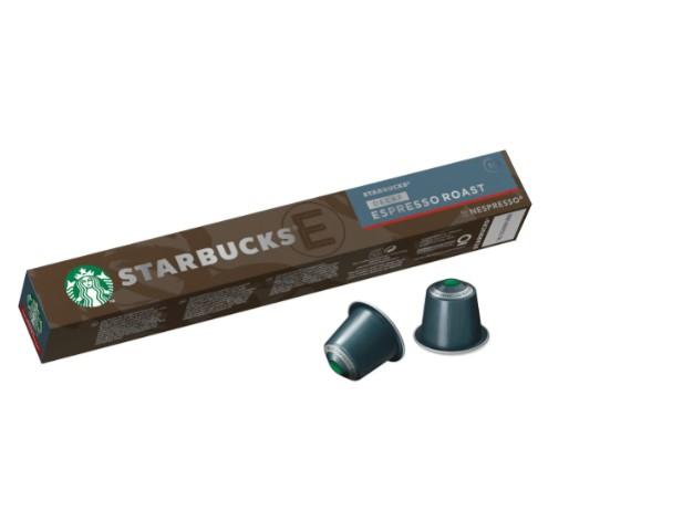Starbucks Decaf Espresso Roast by Nespresso Dark Roast Coffee Capsules 10pcs