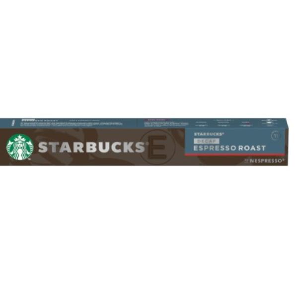 Starbucks Decaf Espresso Roast by Nespresso Dark Roast Coffee Capsules 10pcs