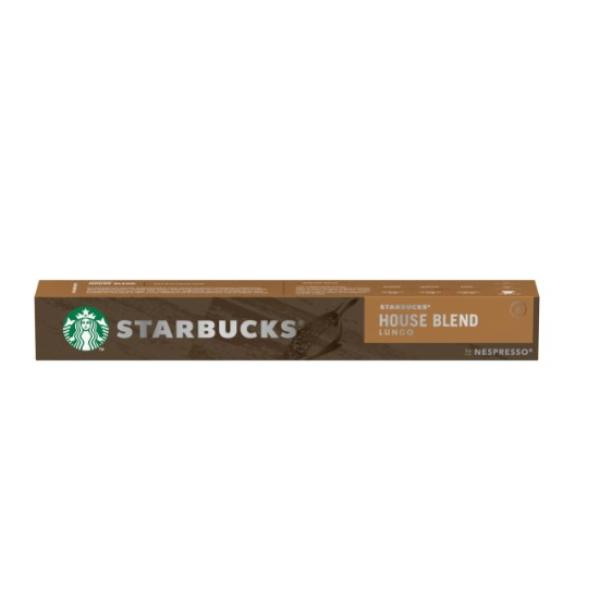 Starbucks House Blend by Nespresso Medium Roast Coffee Capsules 10pcs