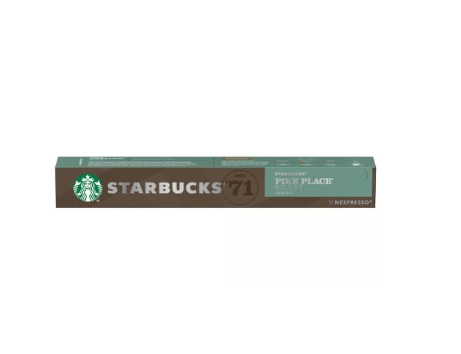 Starbucks Pike Place Roast by Nespresso Medium Roast Coffee Capsules 10pcs