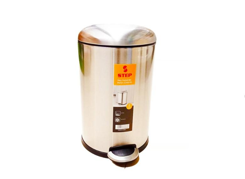 Step Pedal Bin Metal G2460 8 Litre
