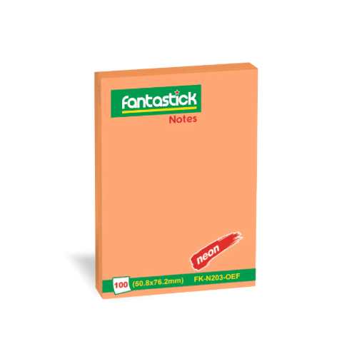 Stick Notes 2x3" Fluor. Orange