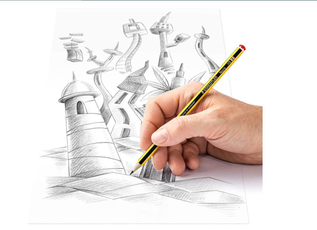 Noris Pencil 1Bx+Fineliner 12clr