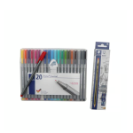 Noris Pencil 1Bx+Fineliner 20clr