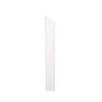 2400 Pieces 12mm Clear Straight Straw Clear Wrap