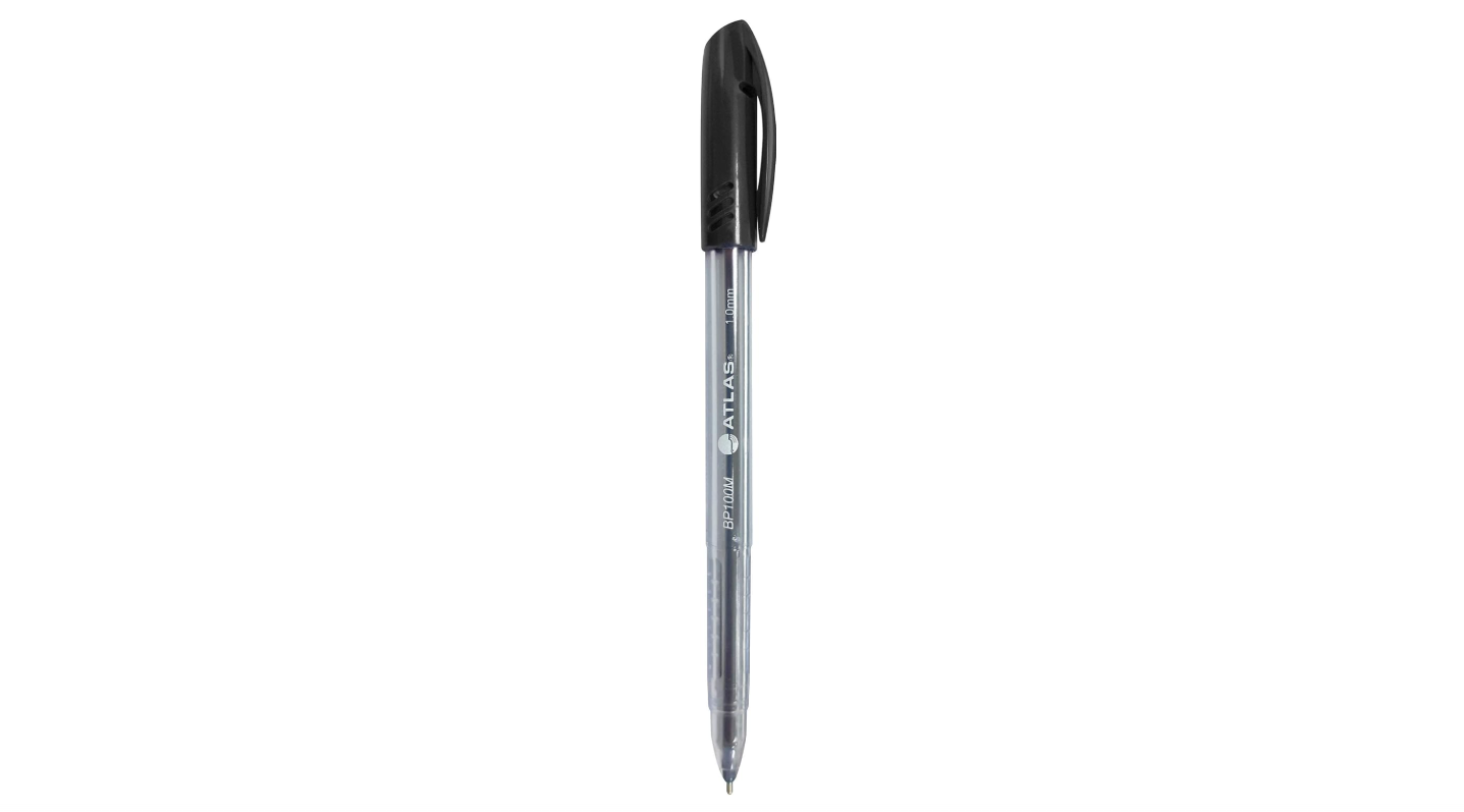 Tri Ball Pen 1.0mm Black BX=10