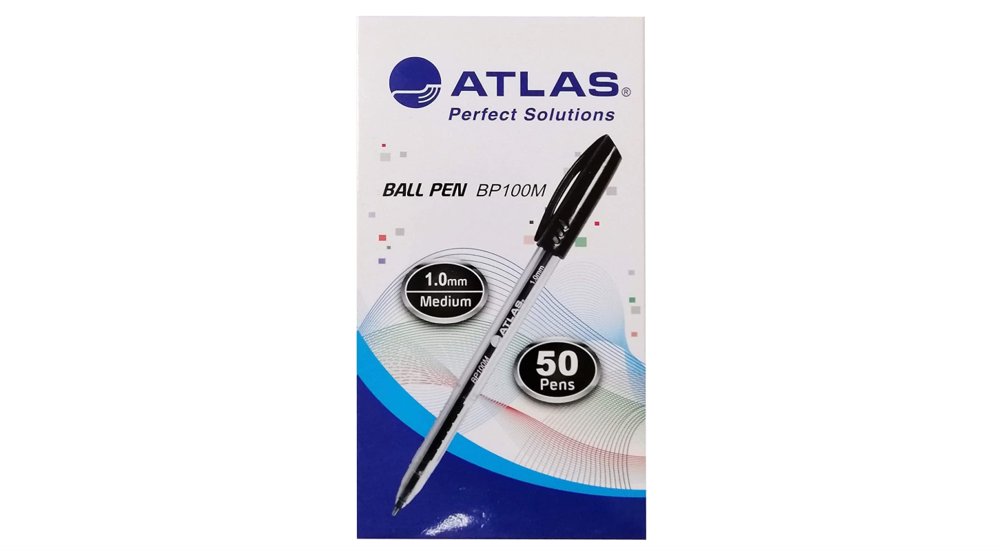 Tri Ball Pen 1.0mm Black BX=10
