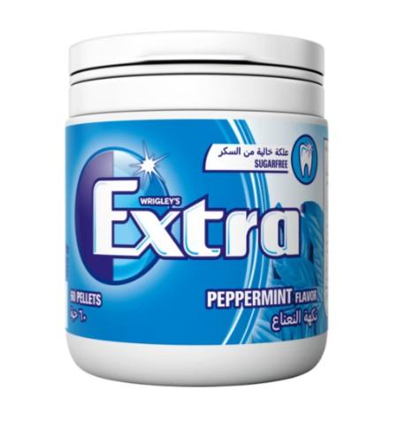 Wrigley's Extra Peppermint Gum Sugar Free 60 pcs