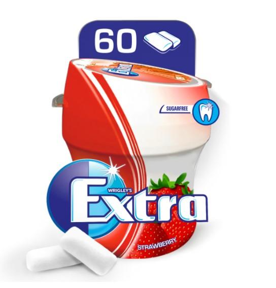 Wrigley's Extra Strawberry Gum 60pcs